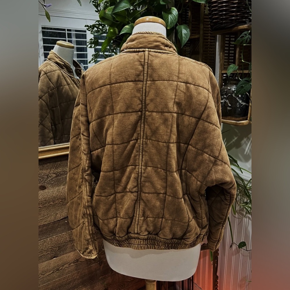 Free People Quilted Dolman Jacket - Like New - Picture 2 of 3